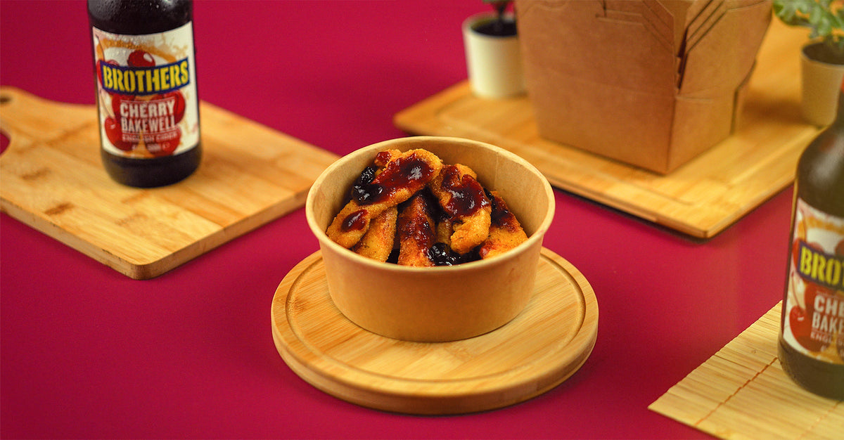 Cherry Bakewell Halloumi Fries Brothers Cider