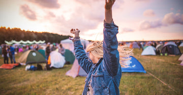 Festival campsite - festival checklist