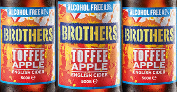 Brothers Alcohol Free Toffee Apple fruit cider