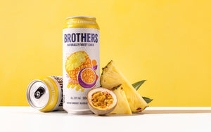 Brothers Pineapple & Passionfruit fruit cider