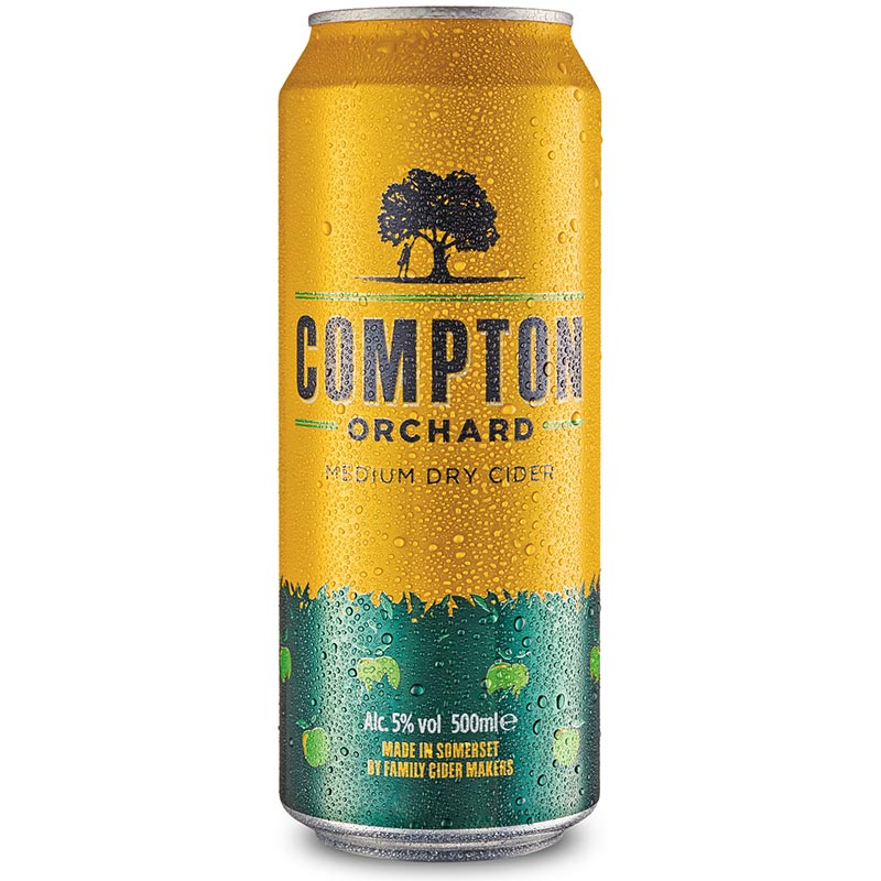 Compton Orchard Cider Somerset Medium Dry Cider Brothers Cider