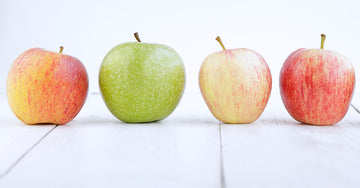 Line up of Apple Varieties
