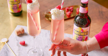 Marshmallow Cream Mimosa Cider Cocktail