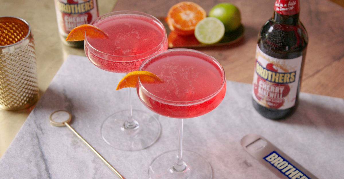 Cherry Bakewell Winter Floral Brothers Cider