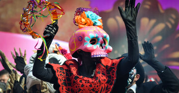 Day Of The Dead festival Mexico City. Dia de los Muertos