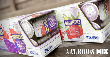 Brothers Wild Fruit and Strawberry & Lime 330ml cans