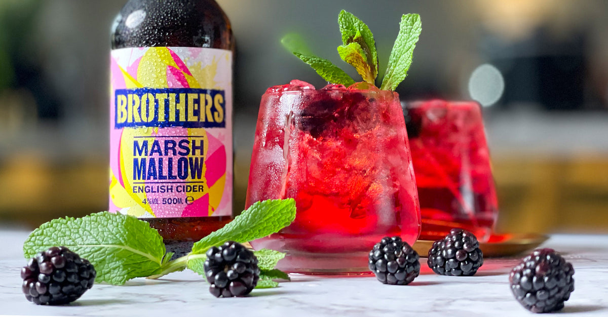 Brothers Marshmallow Bramble Cocktail Recipe Brothers Cider