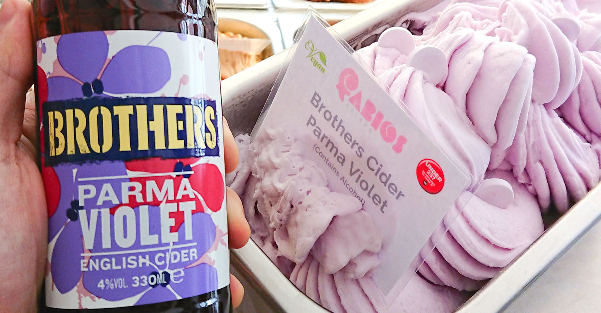 Parma Violet Cider Sorbet Brothers Cider