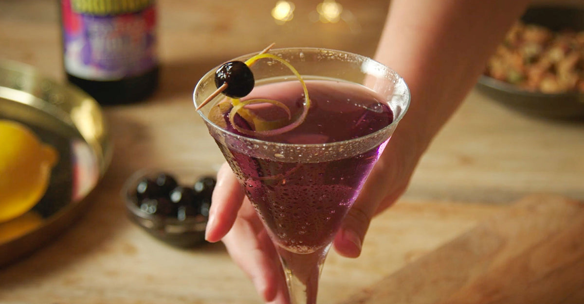 Parma Violet Purple Rain Cocktail Brothers Cider