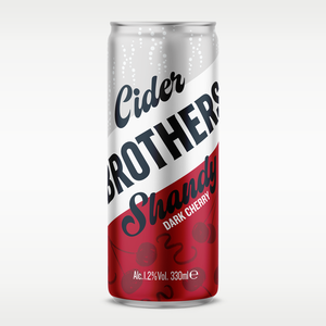 Brothers Dark Cherry Cider Shandy 330ml can