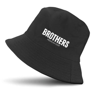 Brothers reversible Festival bucket hat - black