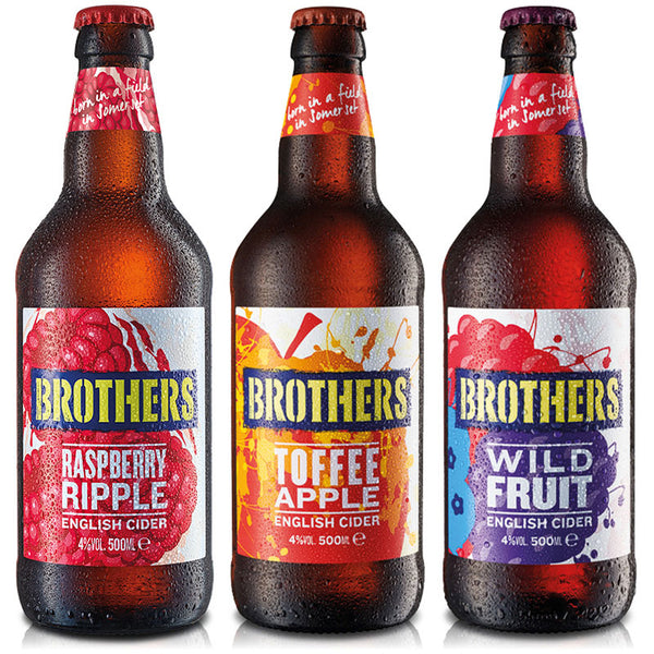 Brothers Mixed fruit cider case