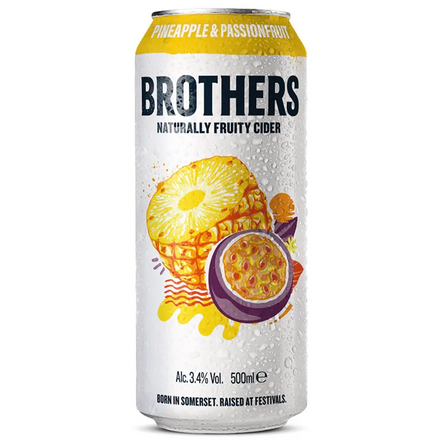 Brothers Pineapple & Passionfruit Fruit Cider – Brothers Cider