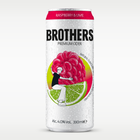 Brothers Raspberry & Lime Cider 4%