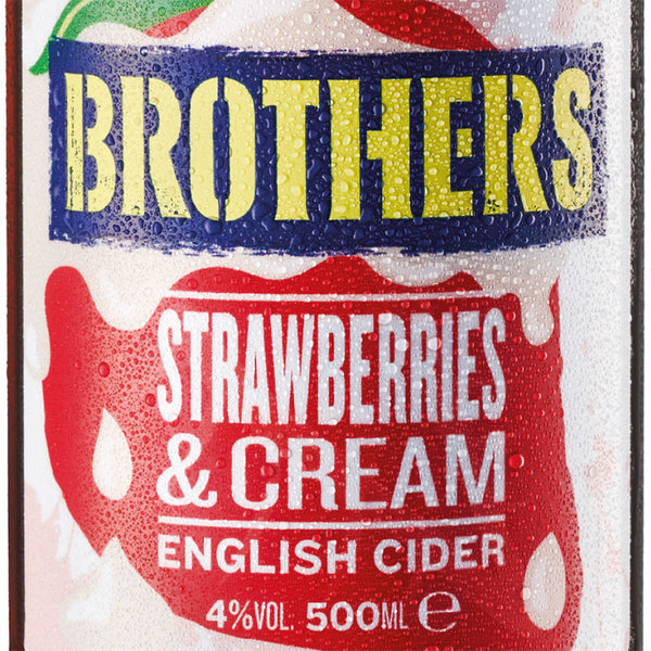 Brothers Strawberries & Cream fruit cider