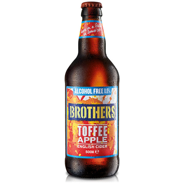 Brothers Toffee Apple alcohol free cider