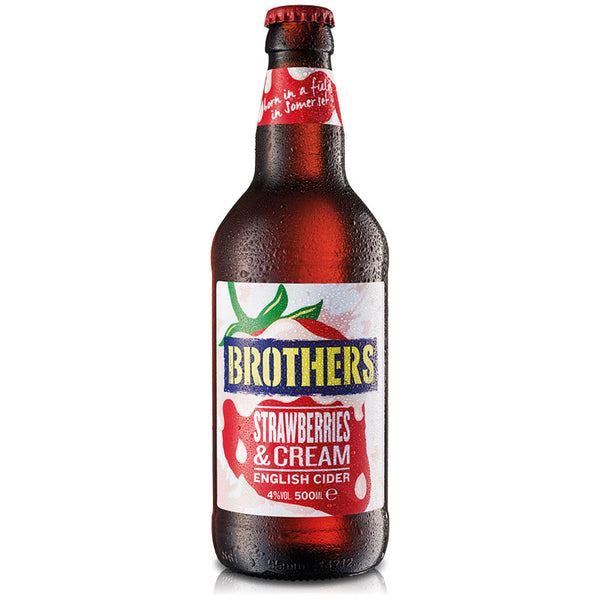 Strawberries And Cream flavoured cider